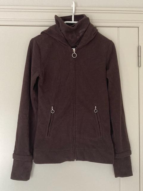 Warme fleecetrui donkerbruin. Smal. Goede staat, Kleding | Dames, Truien en Vesten, Ophalen of Verzenden, Gedragen, Maat 36 (S)