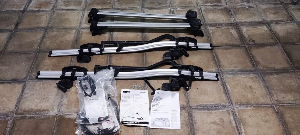 Barres de support VW caddy et 2 porte vélo, Enlèvement