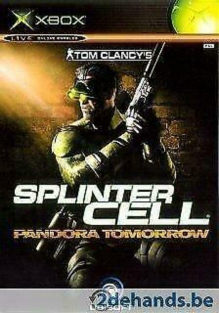 XBOX Game: Tom Clancy's Splinter Cell - Pandora Tomorrow, Ophalen of Verzenden, Zo goed als nieuw, Avontuur en Actie