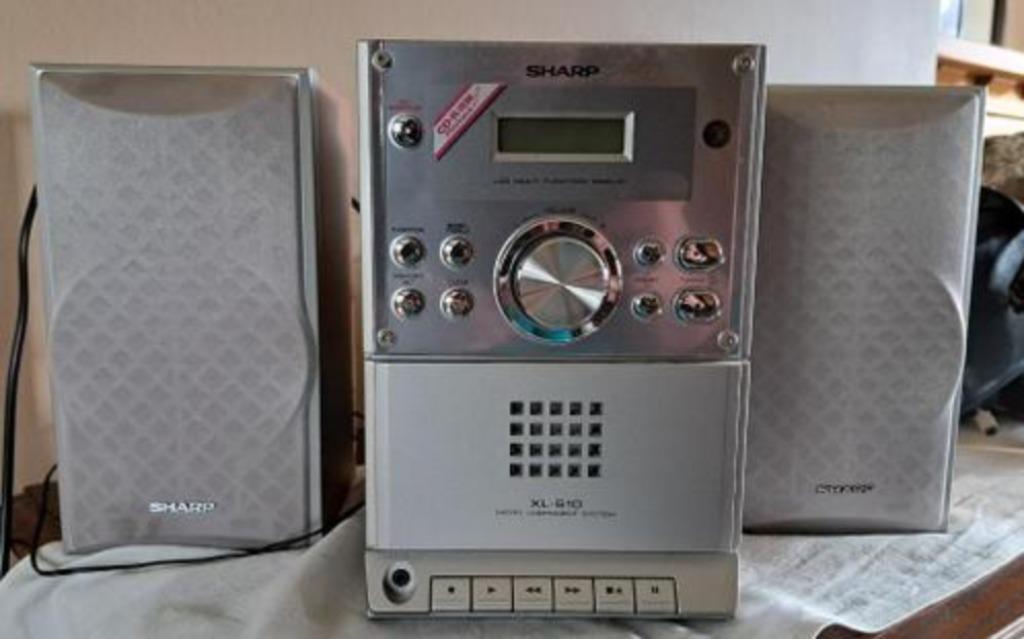 Sharp Stereo, Enlèvement, Comme neuf, Haut-parleurs, Sharp