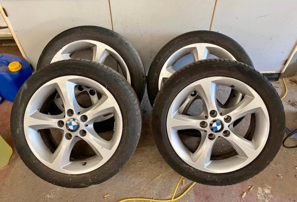 4 BMW 17 inch lichtmetalen velgen (5×120), Auto-onderdelen, Overige Auto-onderdelen, BMW, Gebruikt, Ophalen