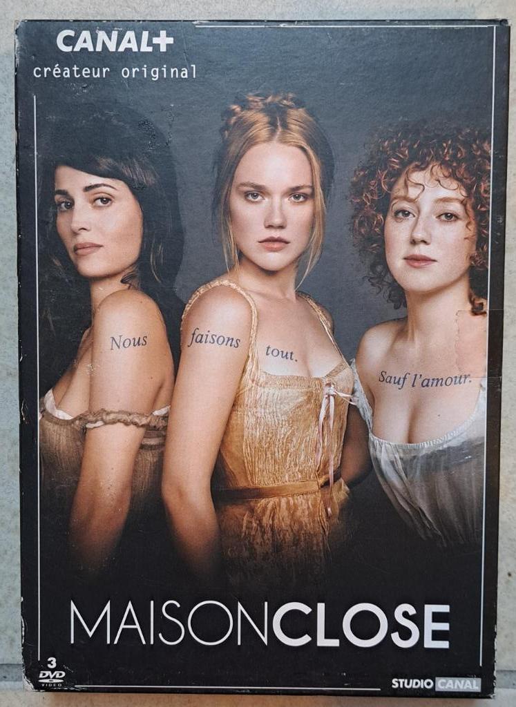 box 3 DVD série Maison Close, Enlèvement ou Envoi
