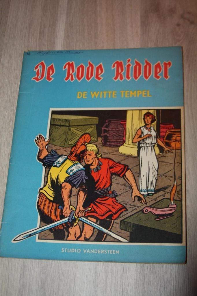 1e druk nr 18 , De Rode Ridder ( Willy Vandersteen ) 1964, Enlèvement ou Envoi, Willy Vandersteen, Une BD, Utilisé