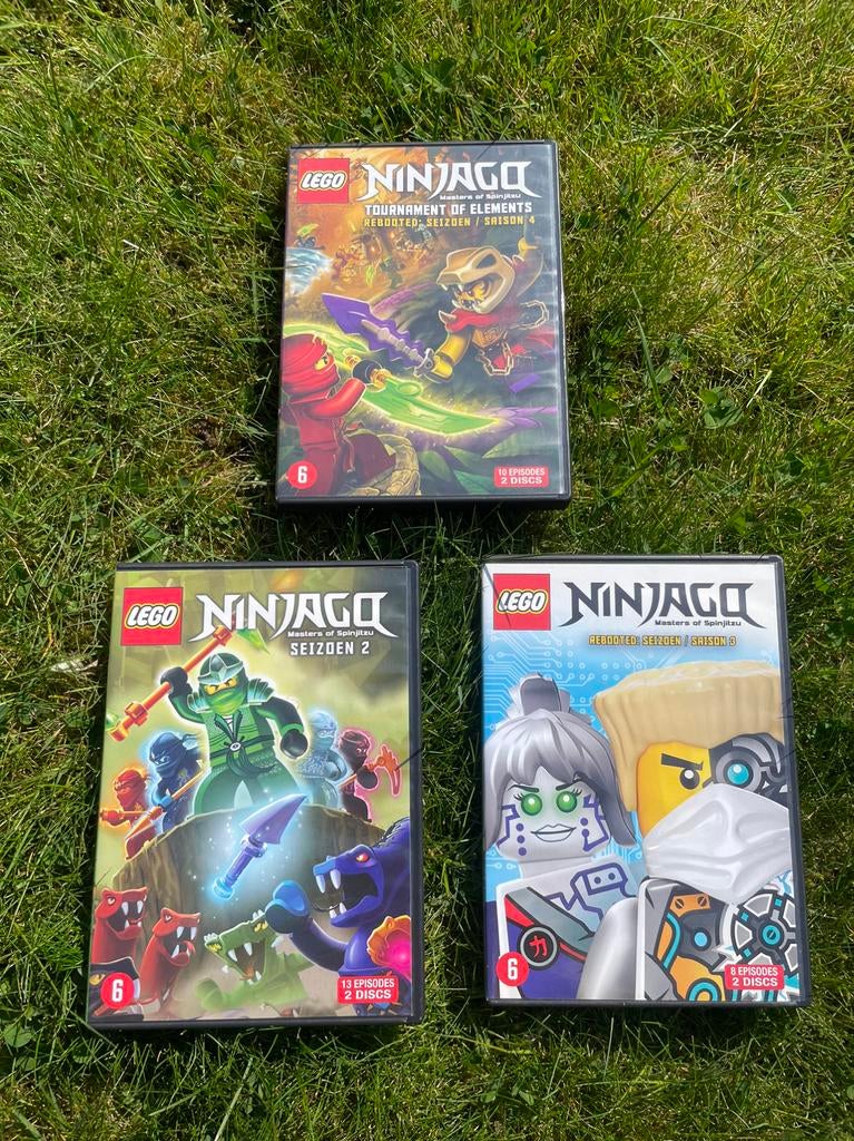 Lego ninjago dvd collectie, Ophalen of Verzenden, Zo goed als nieuw, Complete set, Lego