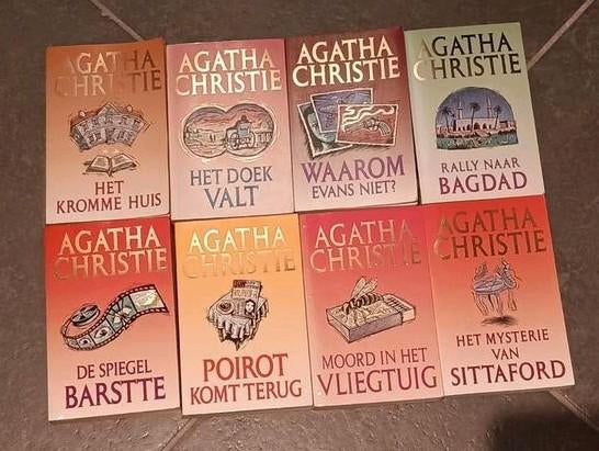 Lot 26 boeken Agatha Christie samen 25 euro!!! Koopje, Ophalen, Gelezen