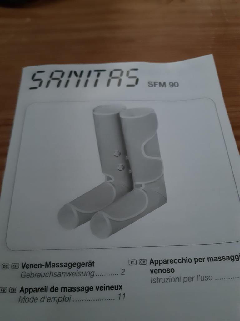 Bottes de massage pour la circulation veineuse  marque sanit, Ophalen, Zo goed als nieuw