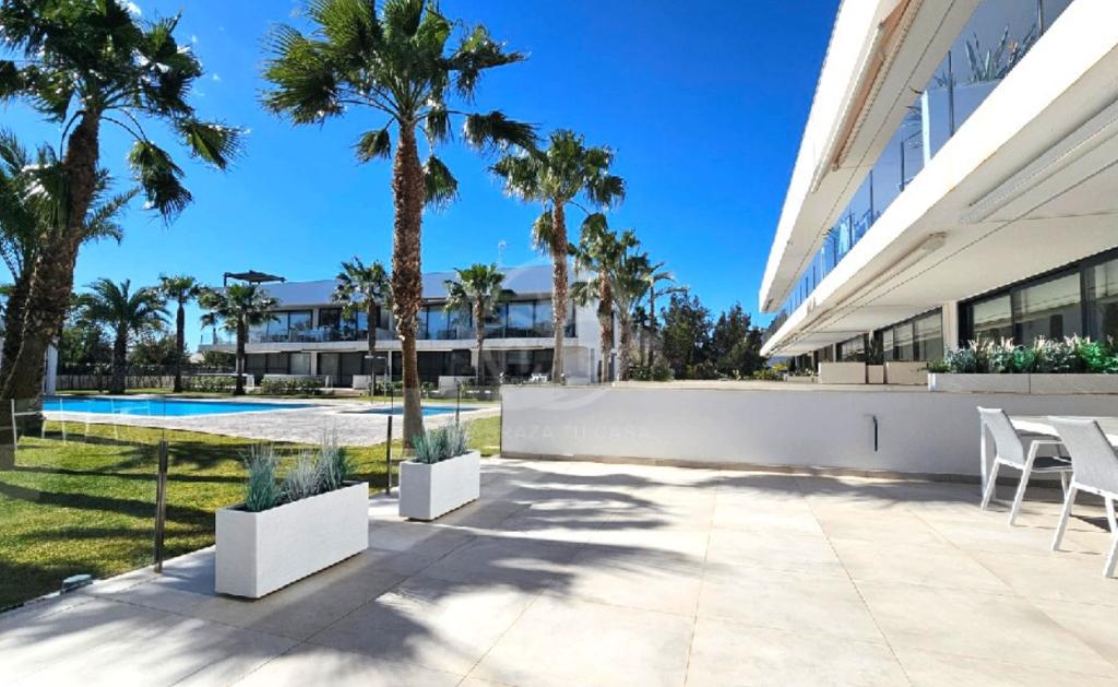 INSTAPKLAAR luxe appartement op 400 m strand Costa Calida, Village, Mar De Cristal, 2 pièces, Appartement