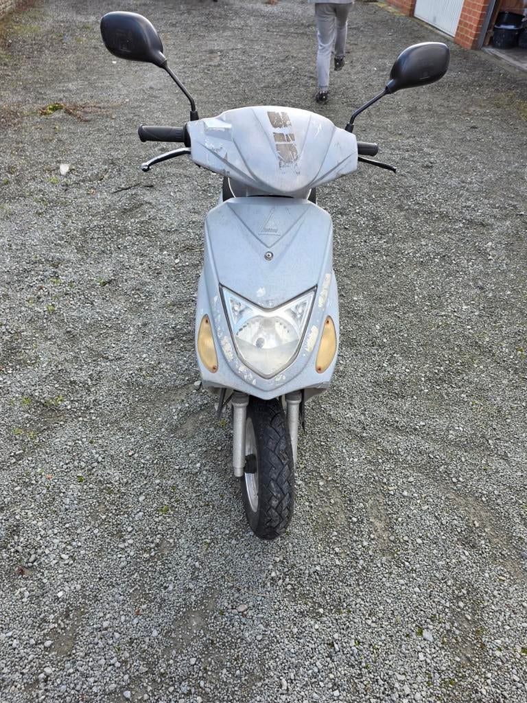 Scooter 4 temps, Enlèvement