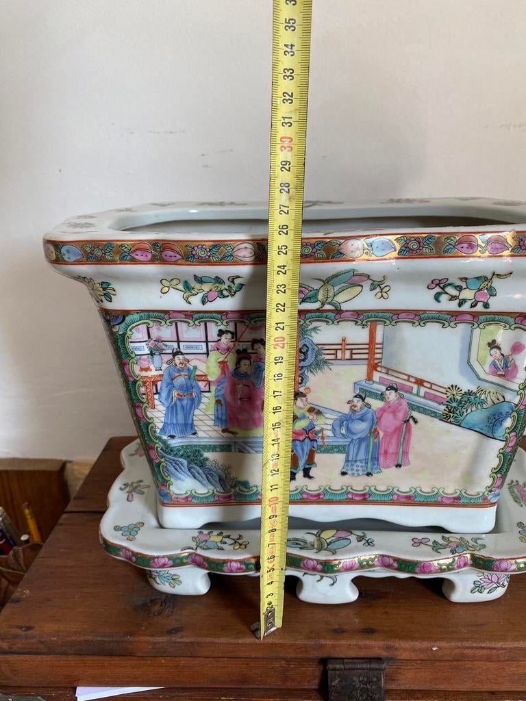 Pot chinois pour fleurs