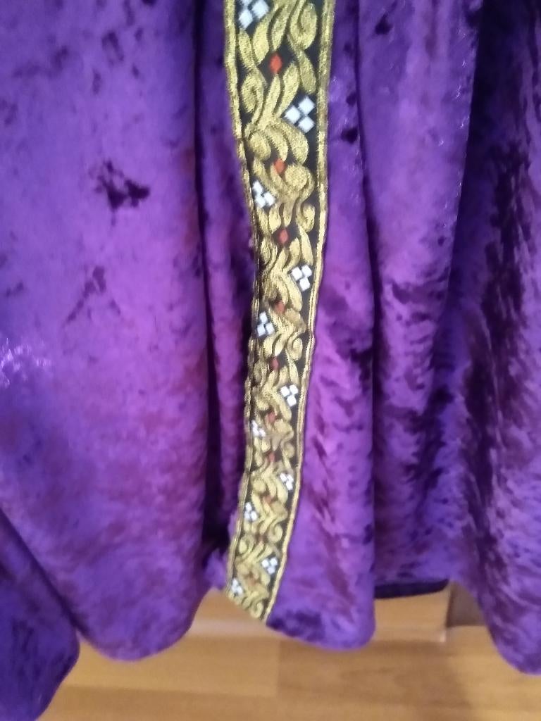 Carnaval middeleeuwse jurk, Maat 42/44 (L), Zo goed als nieuw, Kleding, Ophalen