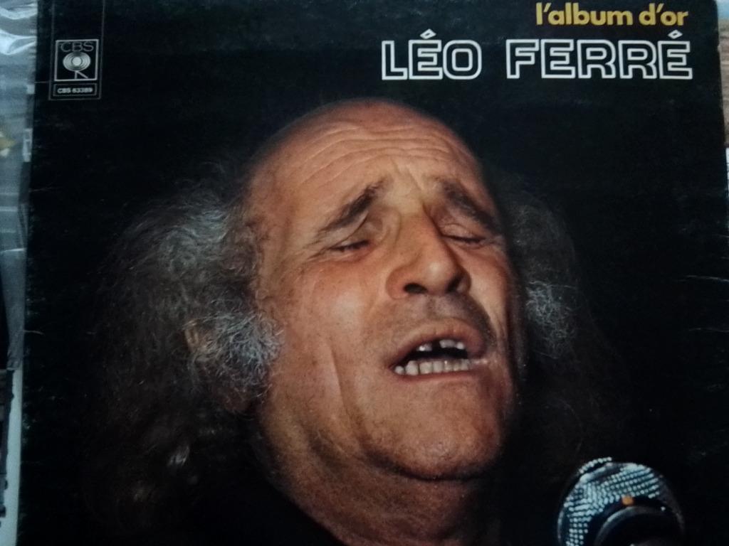 Disque 33 Tours de Léo Férré l’album d’or, Enlèvement ou Envoi, Utilisé
