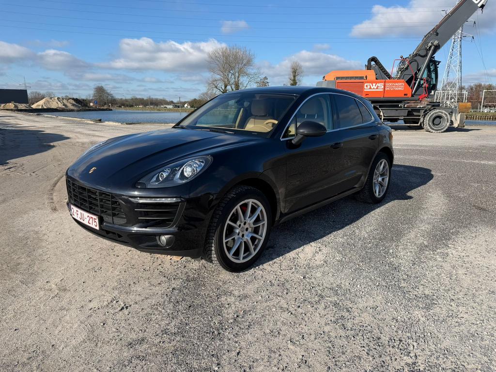 Entretien du concessionnaire Porsche Macan S 3.0 D, Autos, Achat, Entretenue par le concessionnaire, Noir, 5 portes