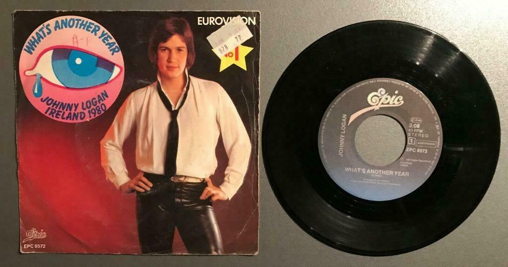 Vinyle de Johnny Logan., Enlèvement ou Envoi, Utilisé, Autres genres, Single