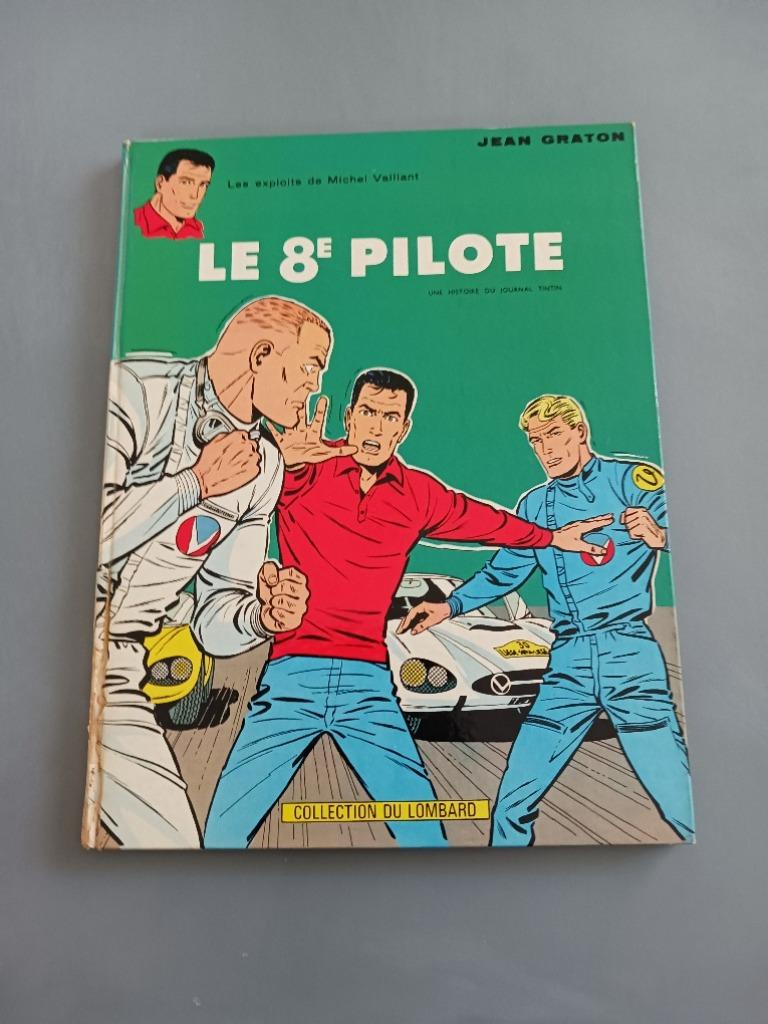 Michel Vaillant, Le 8ième Pilote, HC 1 edit, bon état, Une BD, Enlèvement ou Envoi, Jean Graton