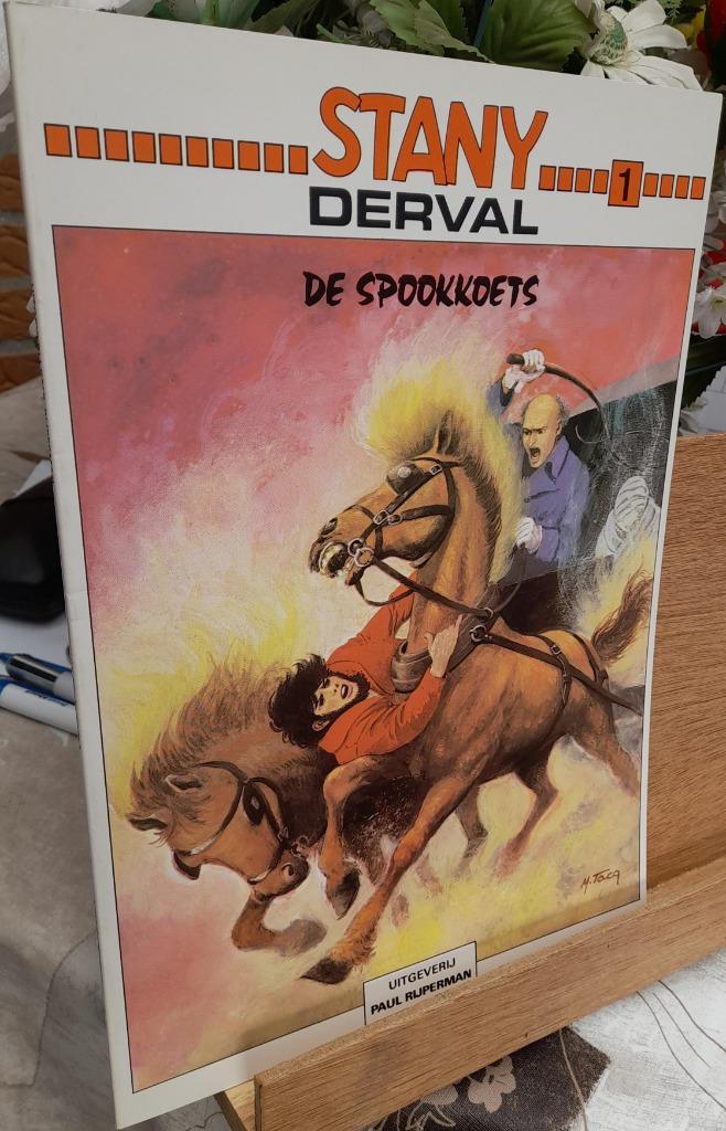Stanny Derval nr 1 de spookkoets  tekenaar beverpatroelje, Une BD, Comme neuf, Michel Tacq, Envoi