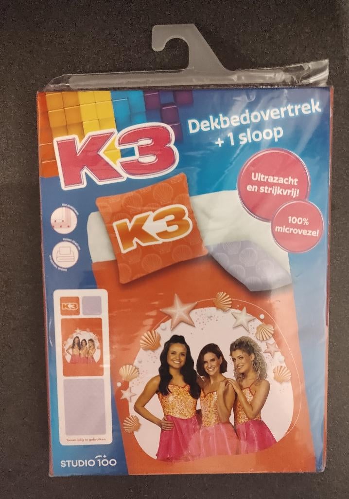 Dekbedovertrek K3 (nieuw), Kinderen en Baby's, Kinderkamer | Beddengoed, Overige kleuren, Meisje, Dekbedovertrek, Nieuw