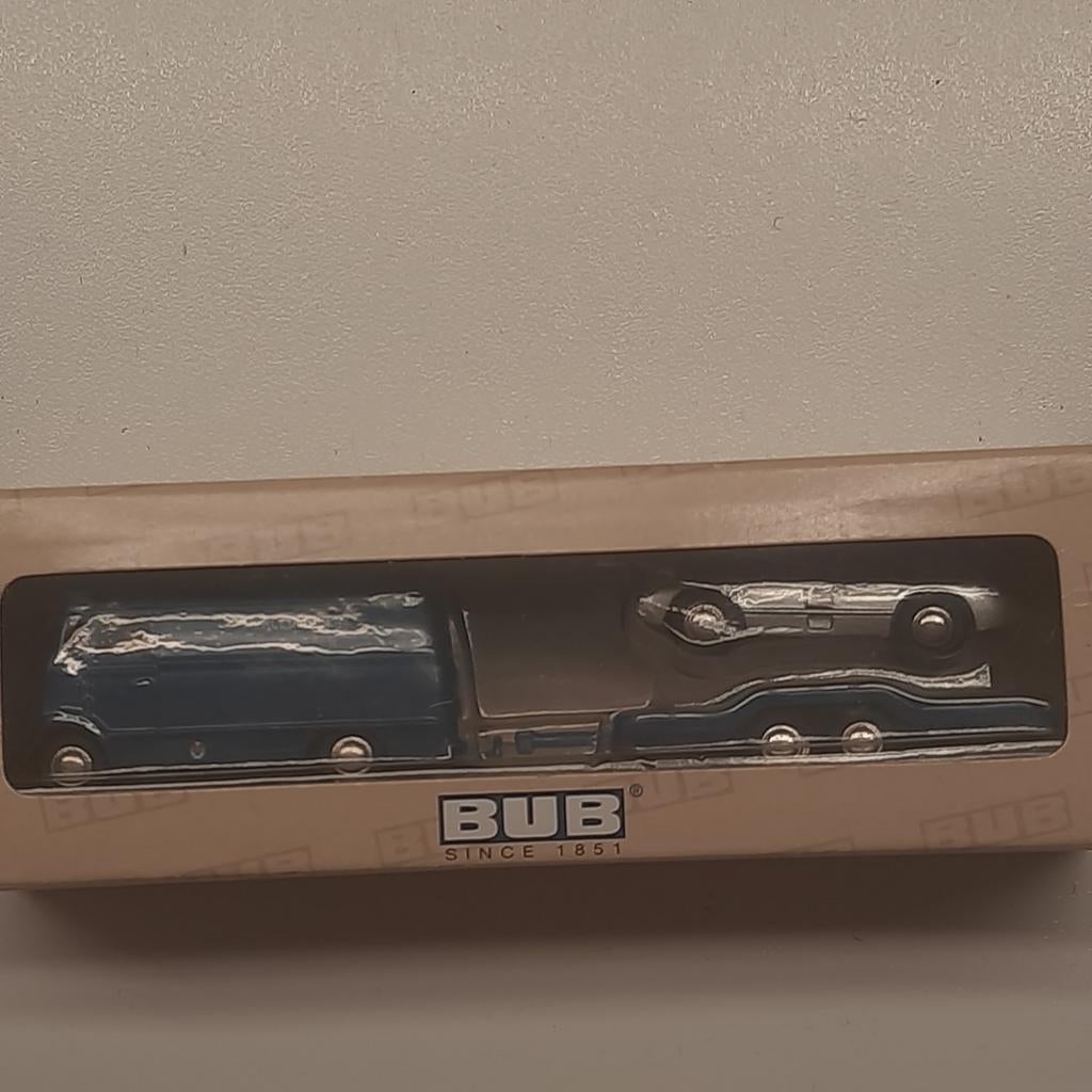 BUB 1/87 : ensemble MERCEDES L319 + 300 SLR*MIB*LTD.ed. *, Enlèvement, Neuf, Autres types, Autres marques