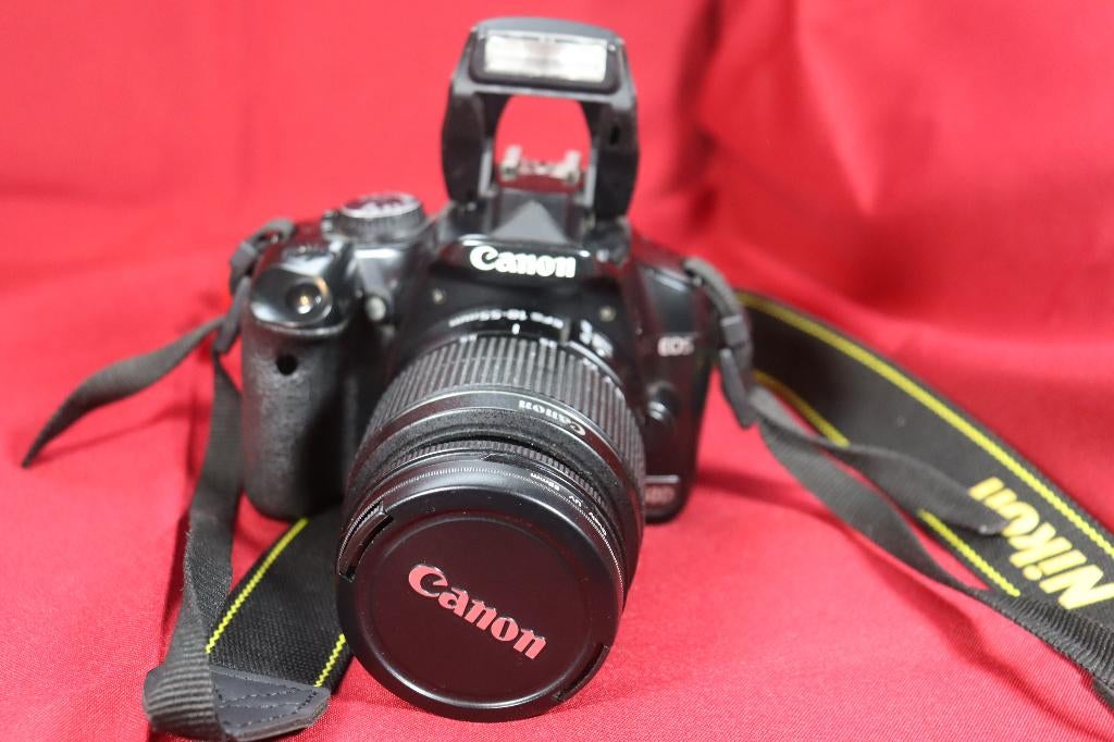 canon eos 450d met kit lens, Audio, Tv en Foto, Fotocamera's Digitaal, Gebruikt, Spiegelreflex, Canon, Minder dan 4 keer, Ophalen