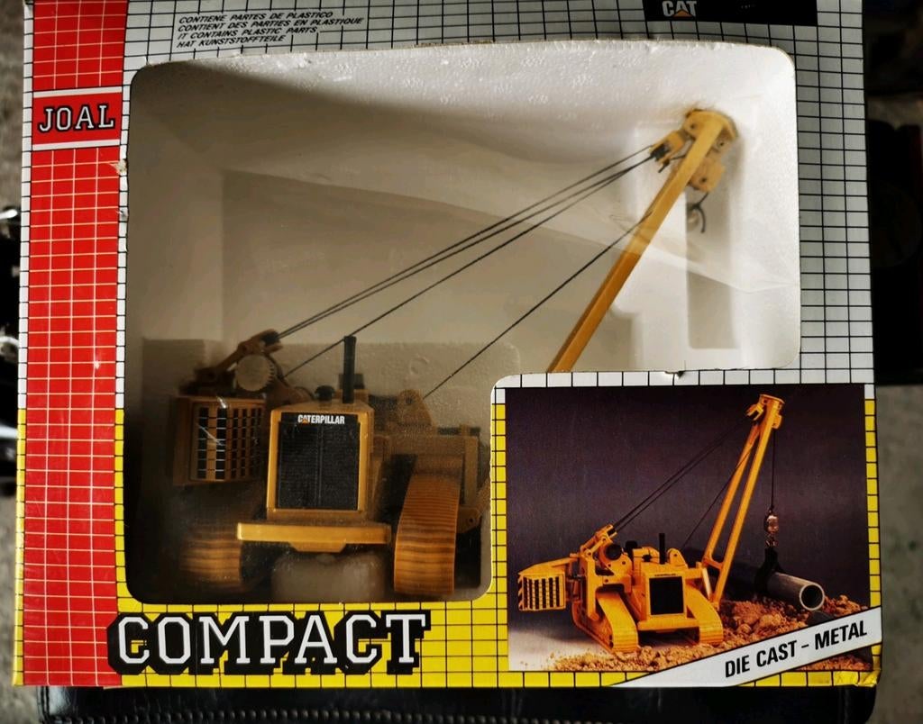 Caterpillar diecast Joel C591  pijpenlegger op rupsbanden, Ophalen of Verzenden, Nieuw, Overige typen
