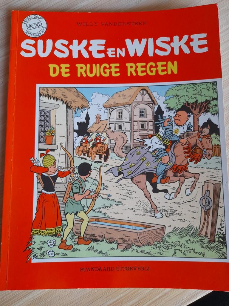 La forte pluie, no 203 1ère édition septembre 1985, Enlèvement ou Envoi