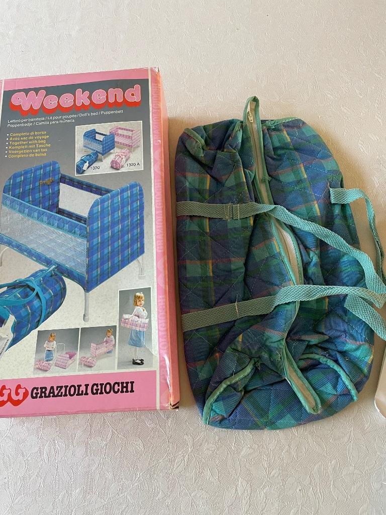 Poppenbedje met bijhorende tas, Enlèvement ou Envoi, Utilisé, Baby Pop