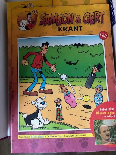 Samson en Gert verzameling krantjes, Boeken, Complete serie of reeks, Ophalen, Gelezen