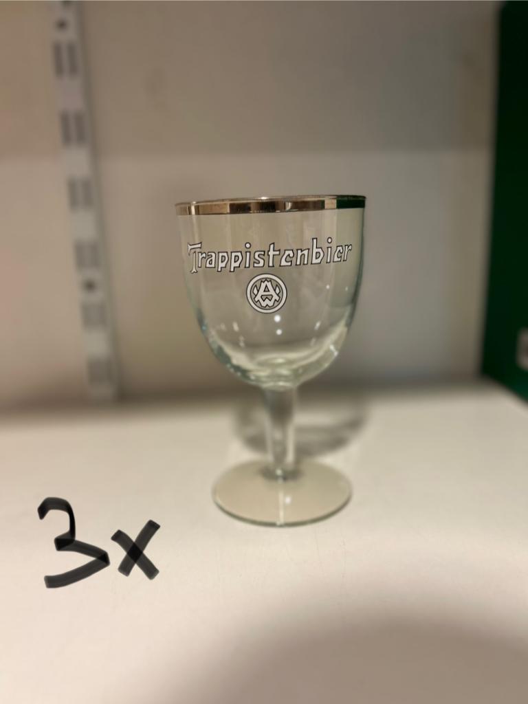 Trappistenbier glazen, Verzamelen, Ophalen, Zo goed als nieuw