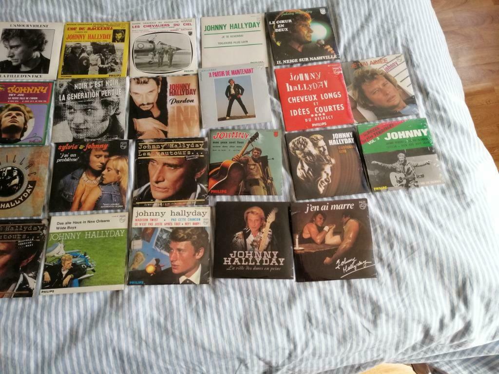 Lot 30 CD Johnny hallyday, Enlèvement