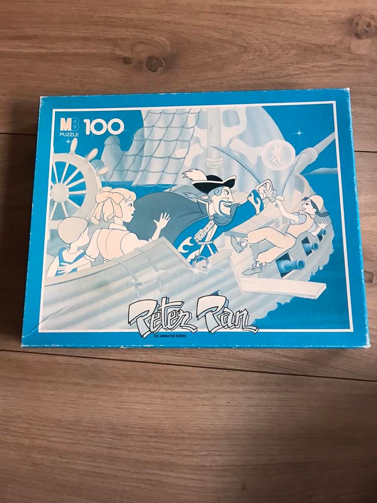 Puzzel Peter Pan 100stuks, Kinderen en Baby's, Ophalen, Gebruikt