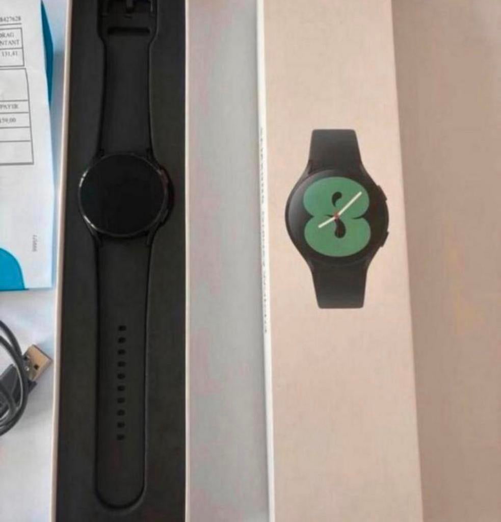 Samsung Galaxy Watch 4, Ophalen, Zo goed als nieuw, Zwart, Android