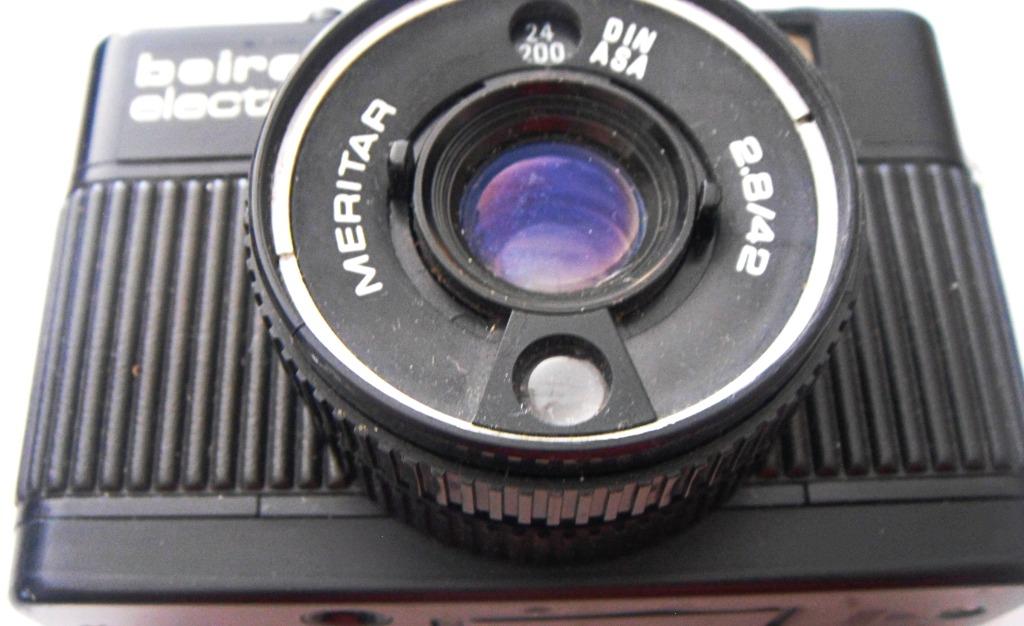Appareil photo Beirette electronic Meritar 2,8/42 mm, 1981/8, Enlèvement ou Envoi, Utilisé, Compact, Autres Marques