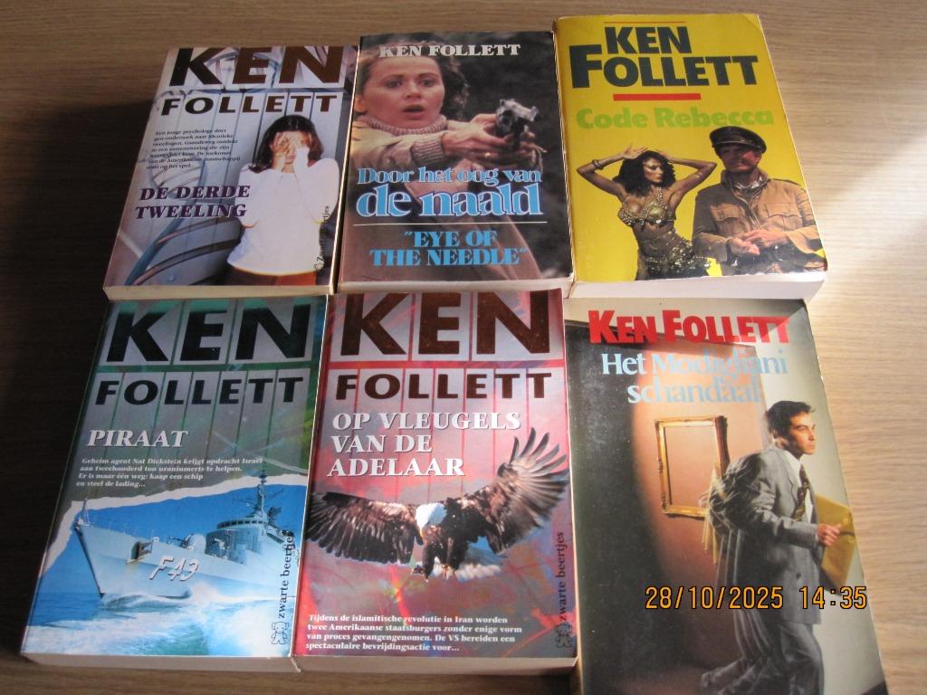 Boeken van Ken Follett, Ophalen of Verzenden