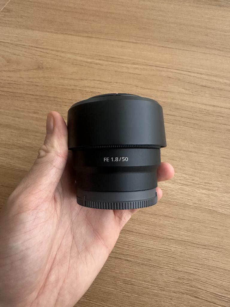 Sony prime lens 50mm f1.8, Ophalen, Gebruikt, Standaardlens