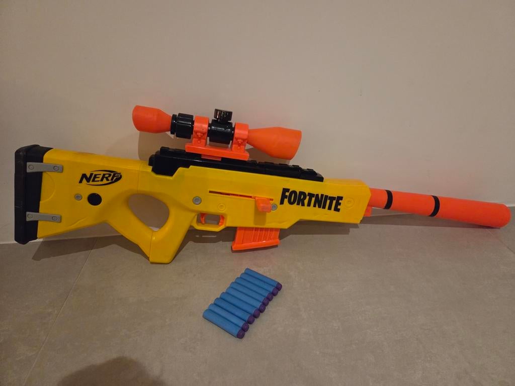 Nerf Fortnite Sniper, Enlèvement