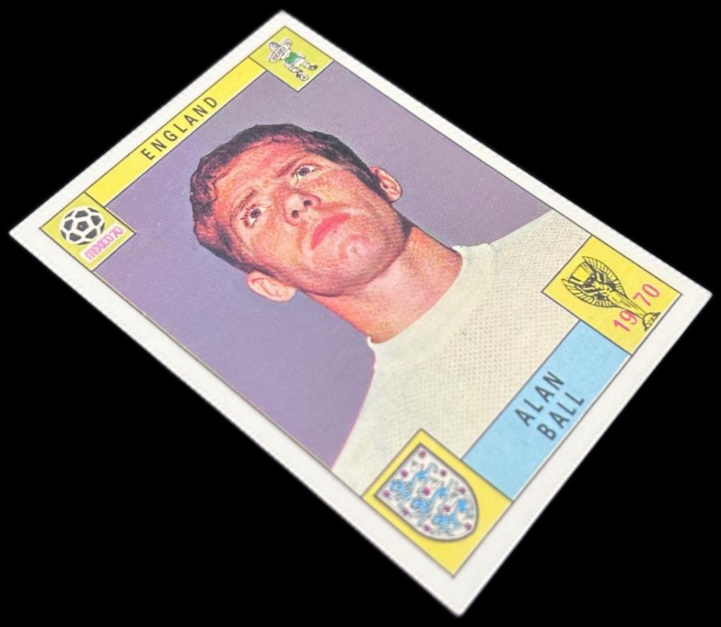 Panini WK 70 Mexico Alan Ball Kaart Sticker 1970, Verzenden, Nieuw