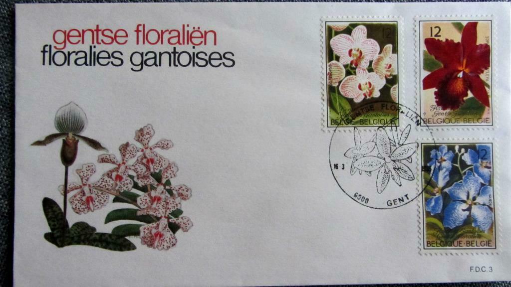 FDC- FLORALIËN-BLOEMEN- PLANTEN- BELGIË, Enlèvement ou Envoi, Affranchi, Animal et Nature