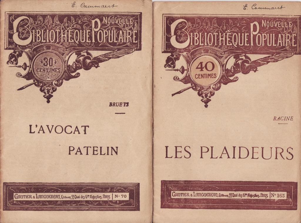 Nouvélle Bibliotheque Populaire diverse nummers, Antiek en Kunst, Ophalen of Verzenden