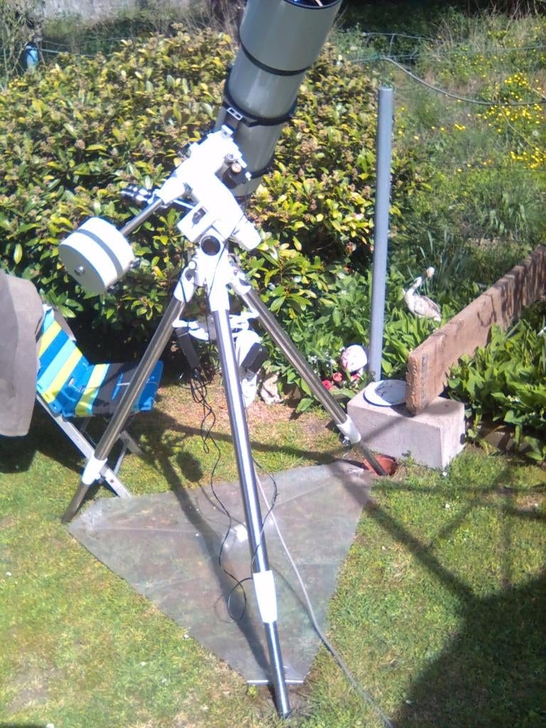 téléscope solaire"LUNT 152", Enlèvement, Comme neuf, 80 à 200 mm, Télescope réfracteur (lentilles)