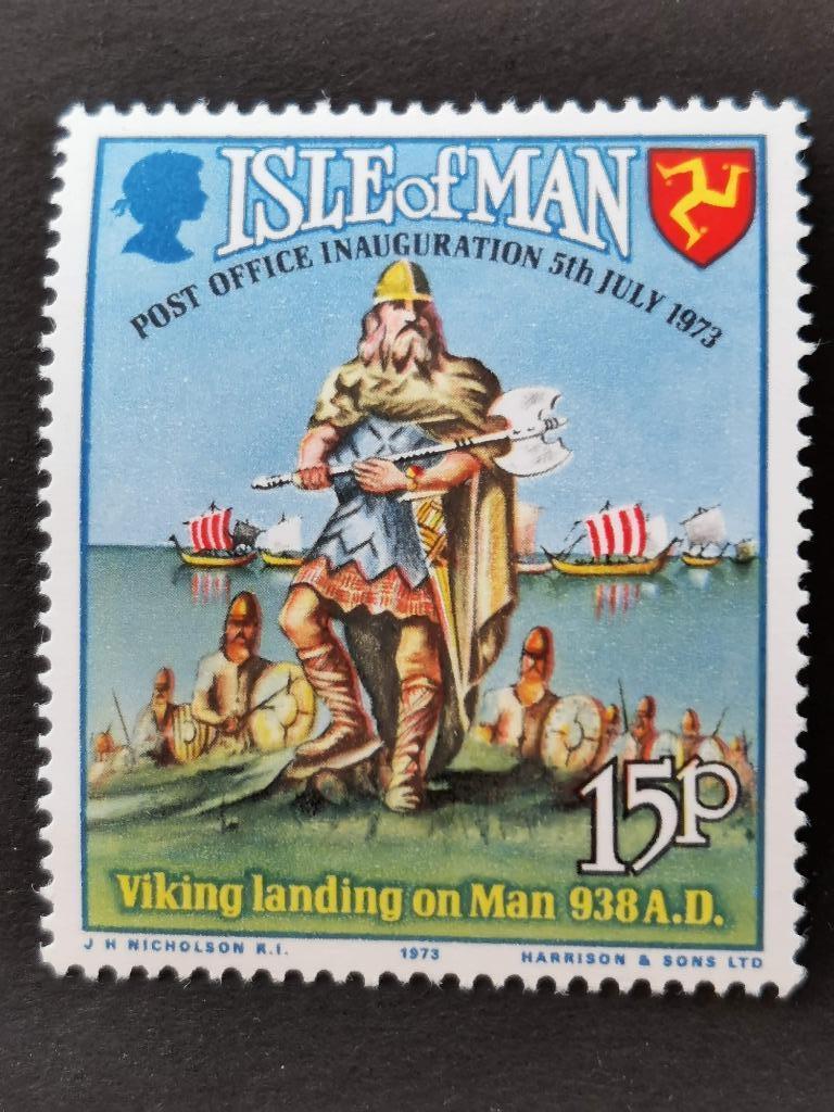 Isle of Man 1973 - Onafhankelijke postdiensten in Man **, Ophalen of Verzenden, Overige landen, Postfris