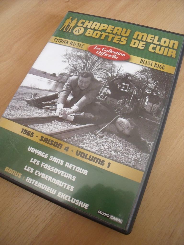 Chapeau melon et bottes de cuir (3 épisodes dont "Les cybern, Vanaf 6 jaar, Ophalen of Verzenden, Zo goed als nieuw, Actie en Avontuur