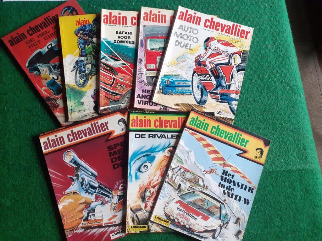 Alain Chevalier stripalbums, Livres, Enlèvement ou Envoi
