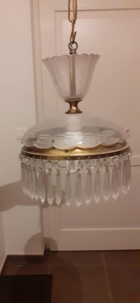 vintage luster, Huis en Inrichting, Ophalen, Gebruikt