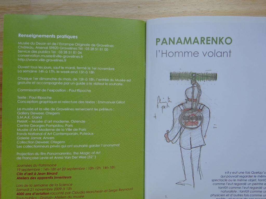 Panamarenko 2009 Gravelines - catalogus, Enlèvement ou Envoi, Neuf, Catalogue