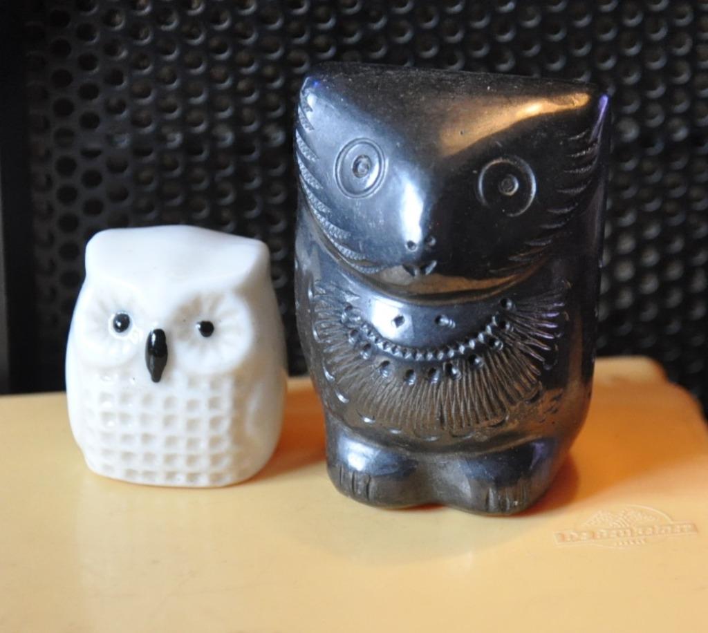 2 hiboux decoratifs en faience, Collections, Enlèvement ou Envoi, Comme neuf, Animal
