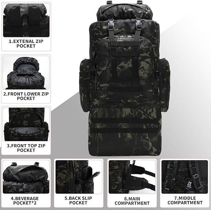 sac à dos de camping et de randonnée | LIVRAISON GRATUITE, Bijoux, Sacs & Beauté, Sacs | Sacs à dos, Neuf, -, -, KINGS GUARD