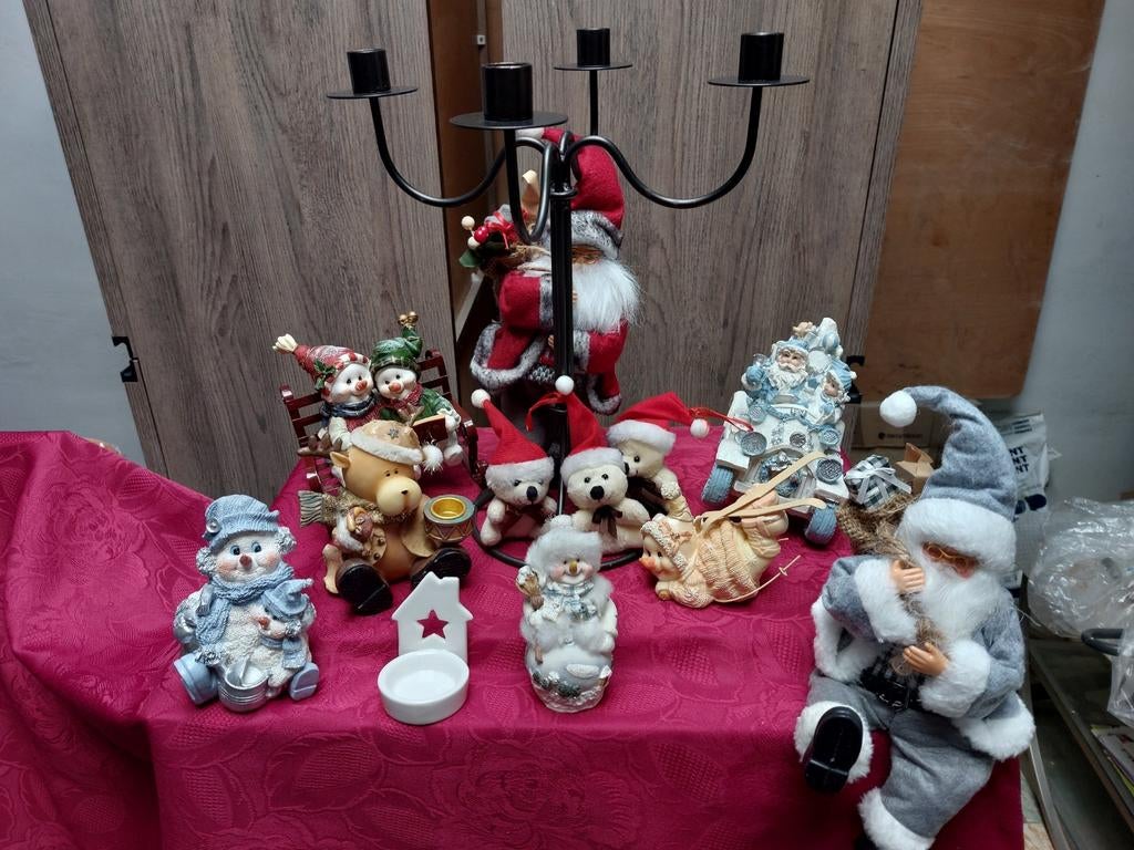 Kerst decoratie, Ophalen