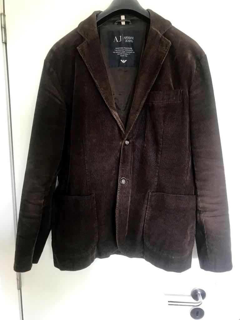 ARMANI VEST, Kleding | Heren, Truien en Vesten, Armani Jeans, Bruin, Maat 56/58 (XL), Ophalen of Verzenden