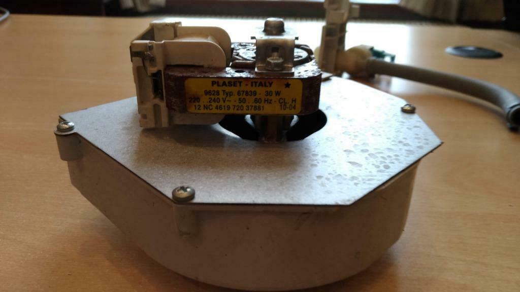 Ventilateur lave-vaisselle bauknecht plaset 9628 type 67839, Electroménager, Enlèvement