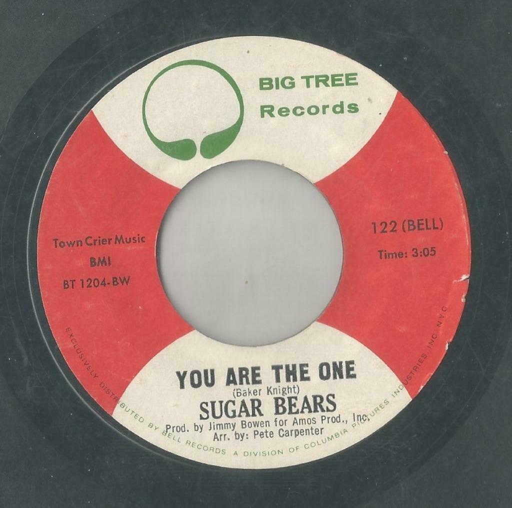 Sugar Bears – You are the one / Someone like you – Single, Gebruikt, 7 inch, Single, Ophalen of Verzenden