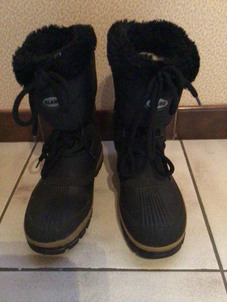Sneeuwlaarzen zwart dames 37/38, Ophalen